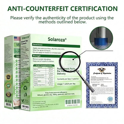 💫Official Store | 🛒Solaroza® Moringa & Berberine 10-IN-1 Advanced Nano Microneedle Patch (Once Daily, visible changes in 7 days) ✅ Obesity, Diabetes, Sleep Apnea, And Joint Issues